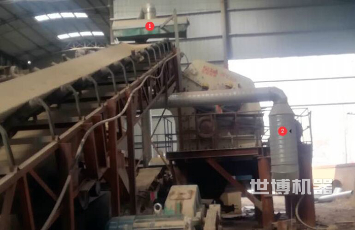 收尘器安装现场 收尘器安装现场