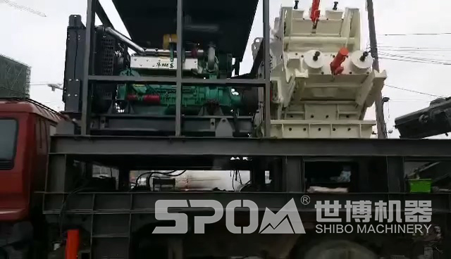 柴油动力破碎机
